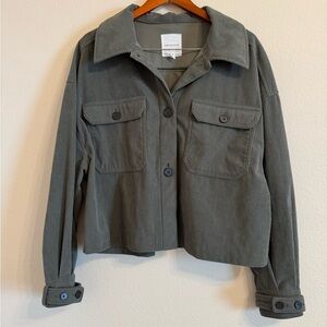 Avec Les Filles Corduroy Utility Jacket